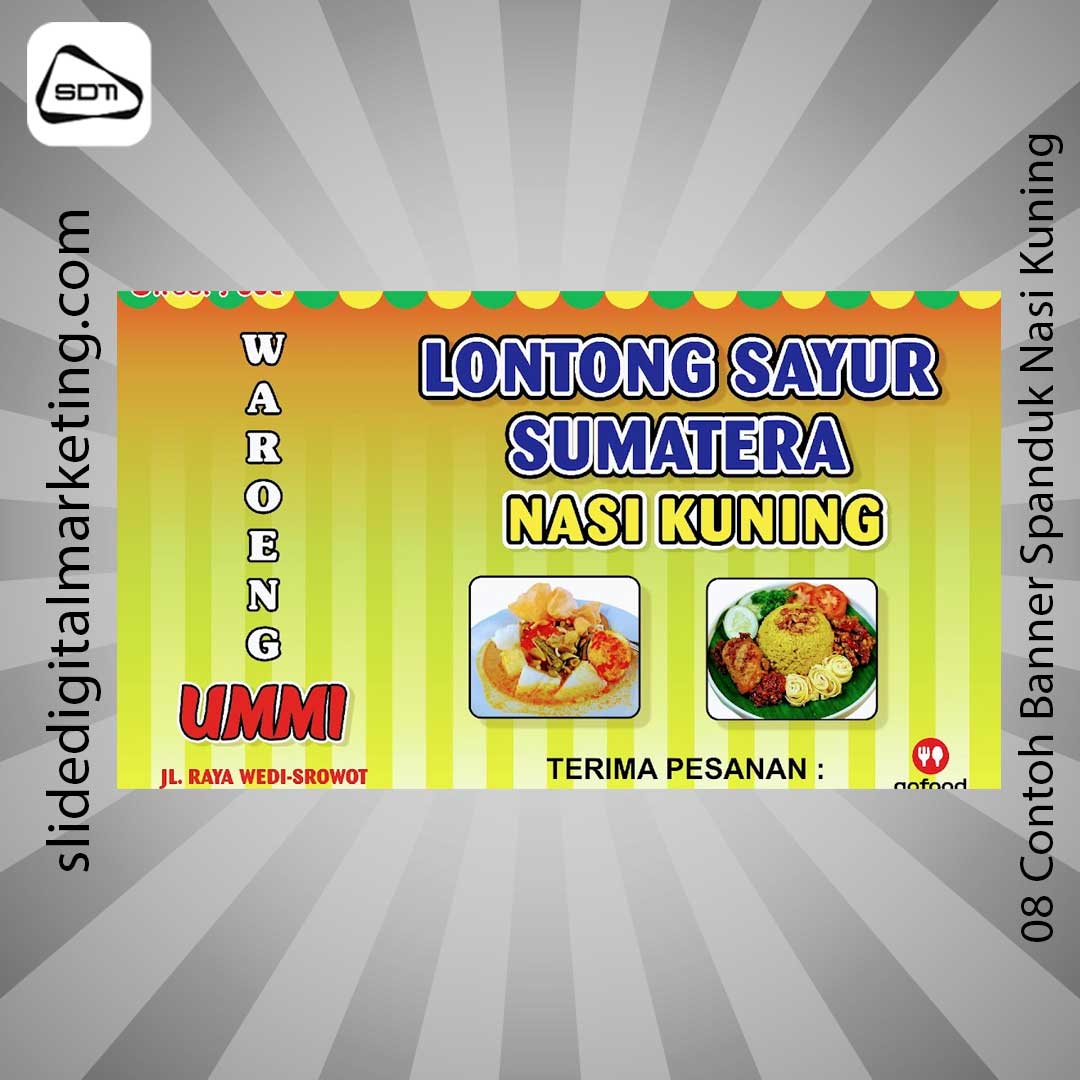 Contoh Banner Spanduk Nasi Kuning - slidedigitalmarketing.com